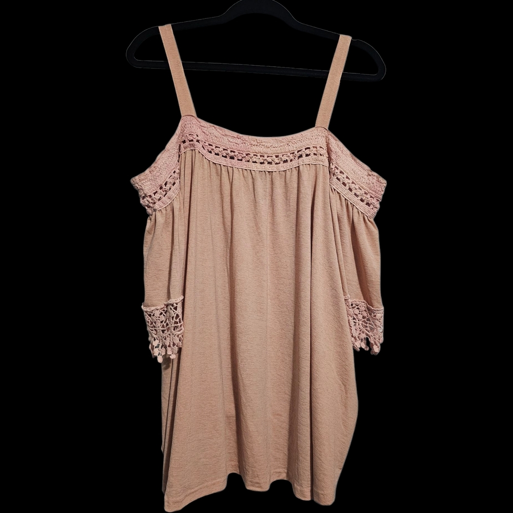 Justify Pink Embellished Sleeveless Blouse